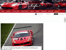 Tablet Screenshot of ferrarilife.com